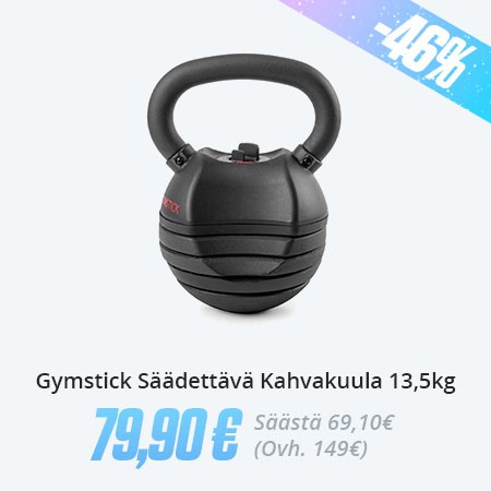 Gymstick Quick-Lock Kahvakuula 13,5kg