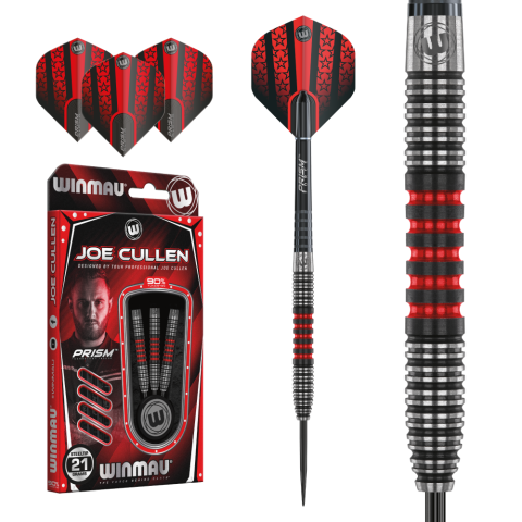 Winmau Joe Cullen 90% Tungsten Darts-tikat