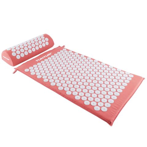 Tunturi Acupressure Piikkimatto & tyyny (Ruusukulta)