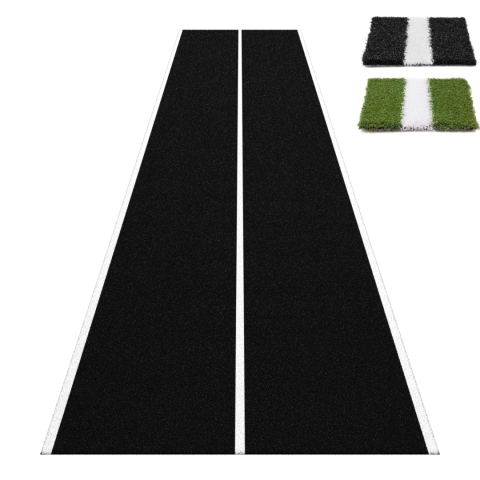 Gymstick Sprint Turf Ruohomatto 15x2m valkoisilla viivoilla