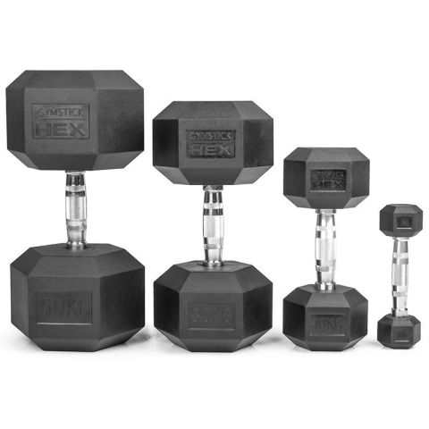 Gymstick Hex Käsipainosarja 27,5-40kg