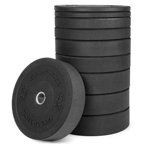 Gymstick 50mm Hi-impact Bumper stack 150kg