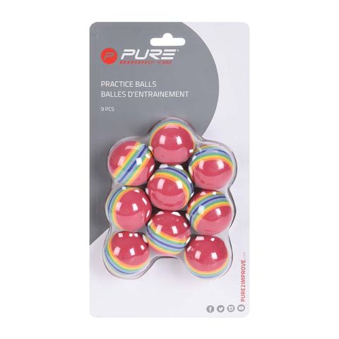 Pure Golf Harjoituspallot Foam 9kpl