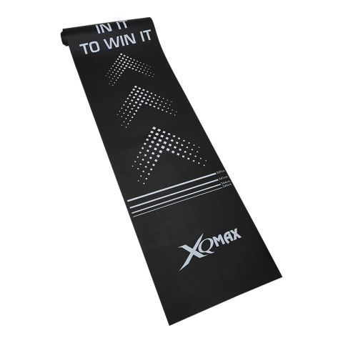 XQ Max PVC Dartsmatto Musta