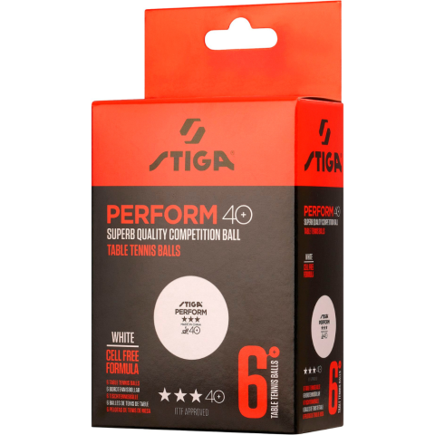 Stiga Perform Pingispallot 6 kpl 3-Star
