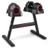 Gymstick Quick-Lock Käsipainosetti 45kg + teline
