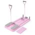 Gymstick Pilates V Reformer Pilateslauta, Pink Lotus